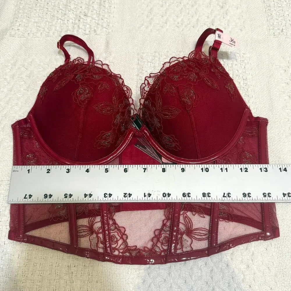 Victoria's Secret 36B Very Sexy Midnight Affair push-up corset BC 3181